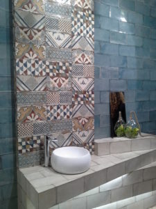 baño rústico vintage